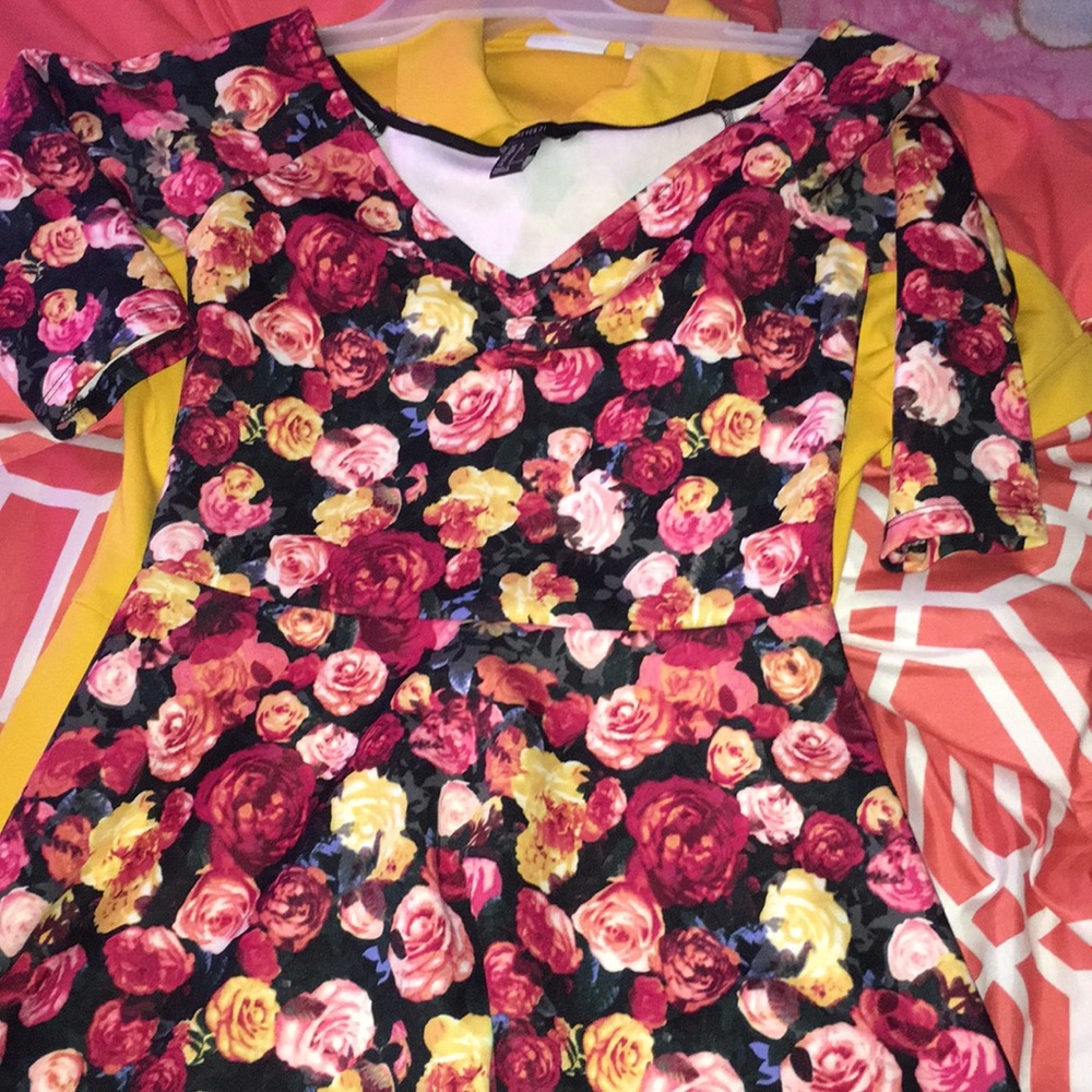 flower dress,